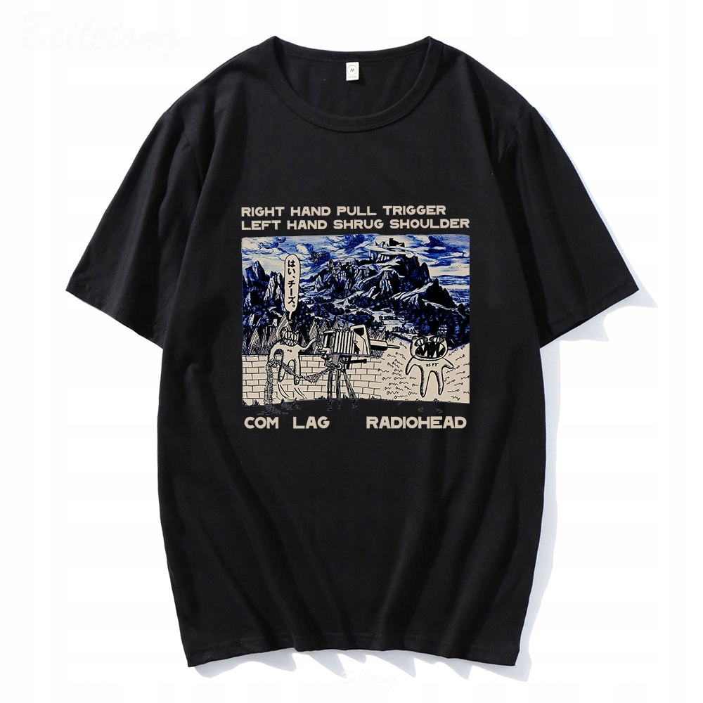 Radiohead T košele muži a ženy Rock Boy retro
