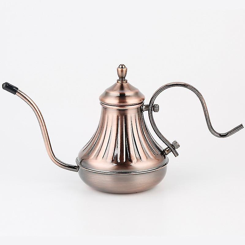 Retro odkvapkávacia kanvica na kávový čaj z nehrdzavejúcej ocele