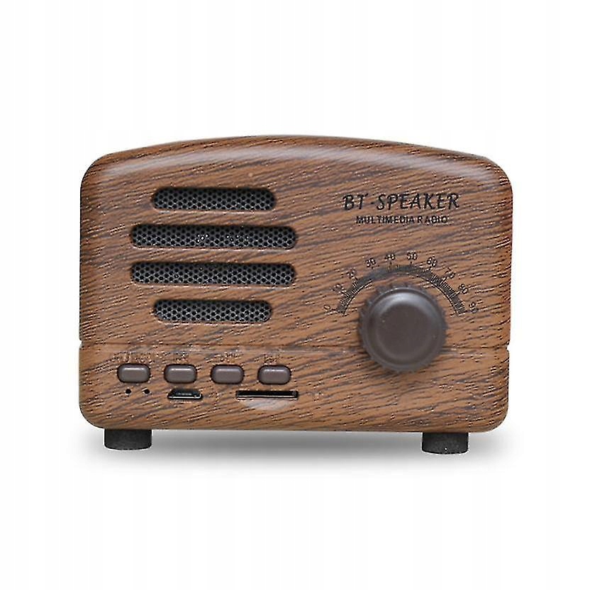 Retro mini Bluetooth kompatibilné reproduktor FM Radio