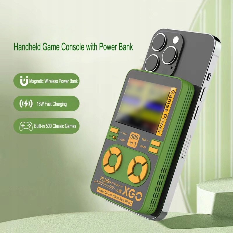 Retro prenosné mini videohry vstavané 500 hier
