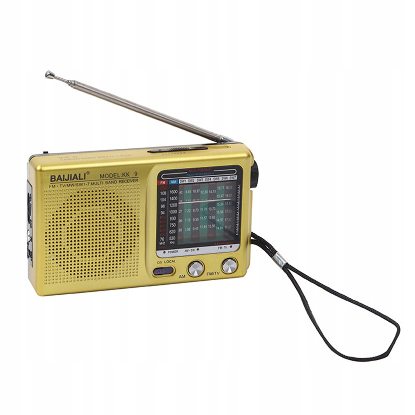 Retro núdzové plné -spätné rádiové plastové prZ
