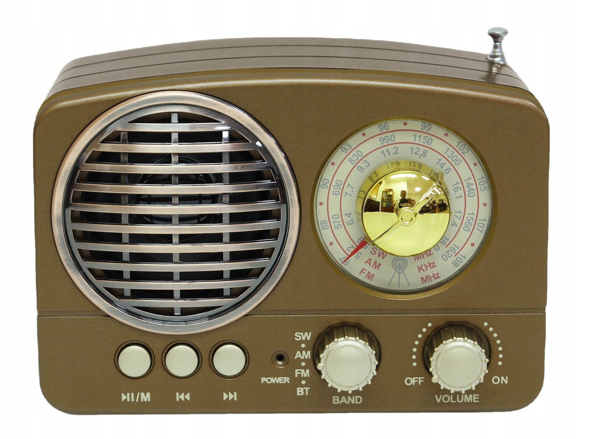 Retro Bluetooth Prenosná prenosná batéria s OS