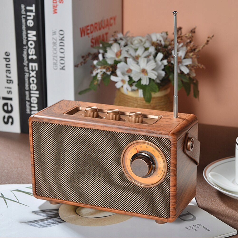 Retro rádiová služba FM Drive U/Vložte TF Creaty Card
