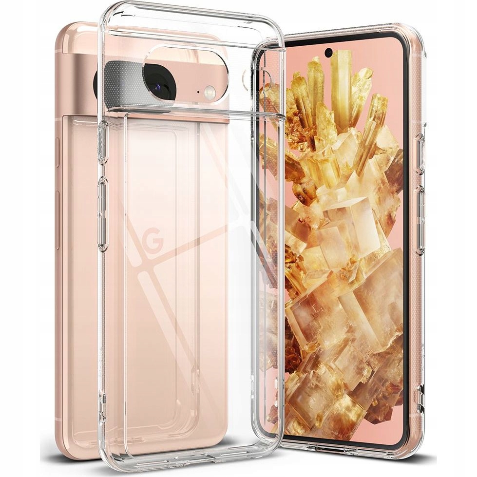Zadné strany Ringke Fusion pre Google Pixel 8 bezfarebné