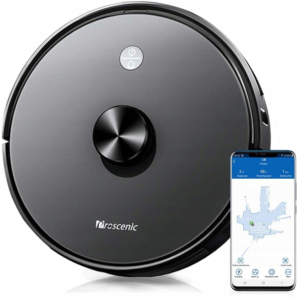 Čistenie robotov proscenic U6