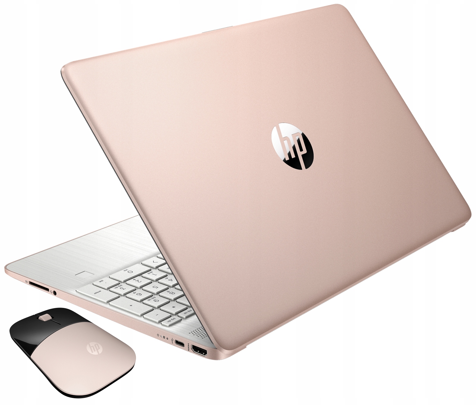 Notebook HP 15-ef1716wm 15,6" AMD Ryzen 3 32 GB / 2000 GB ružový