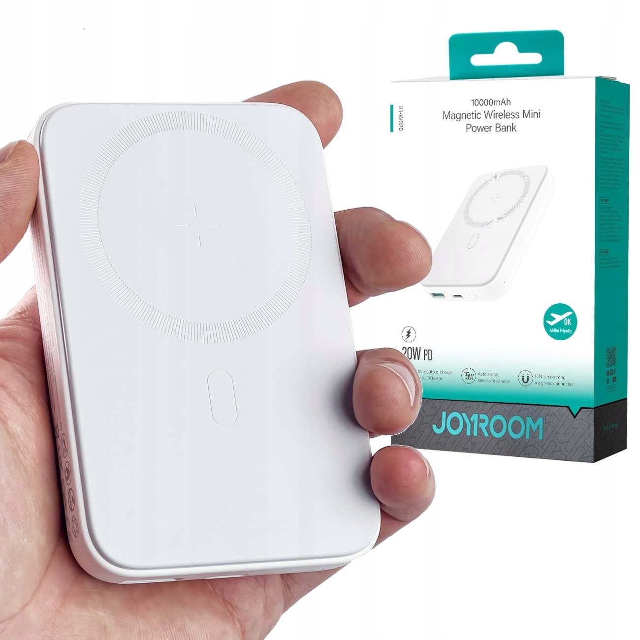 Powerbanka Joyroom 10000 mAh biela