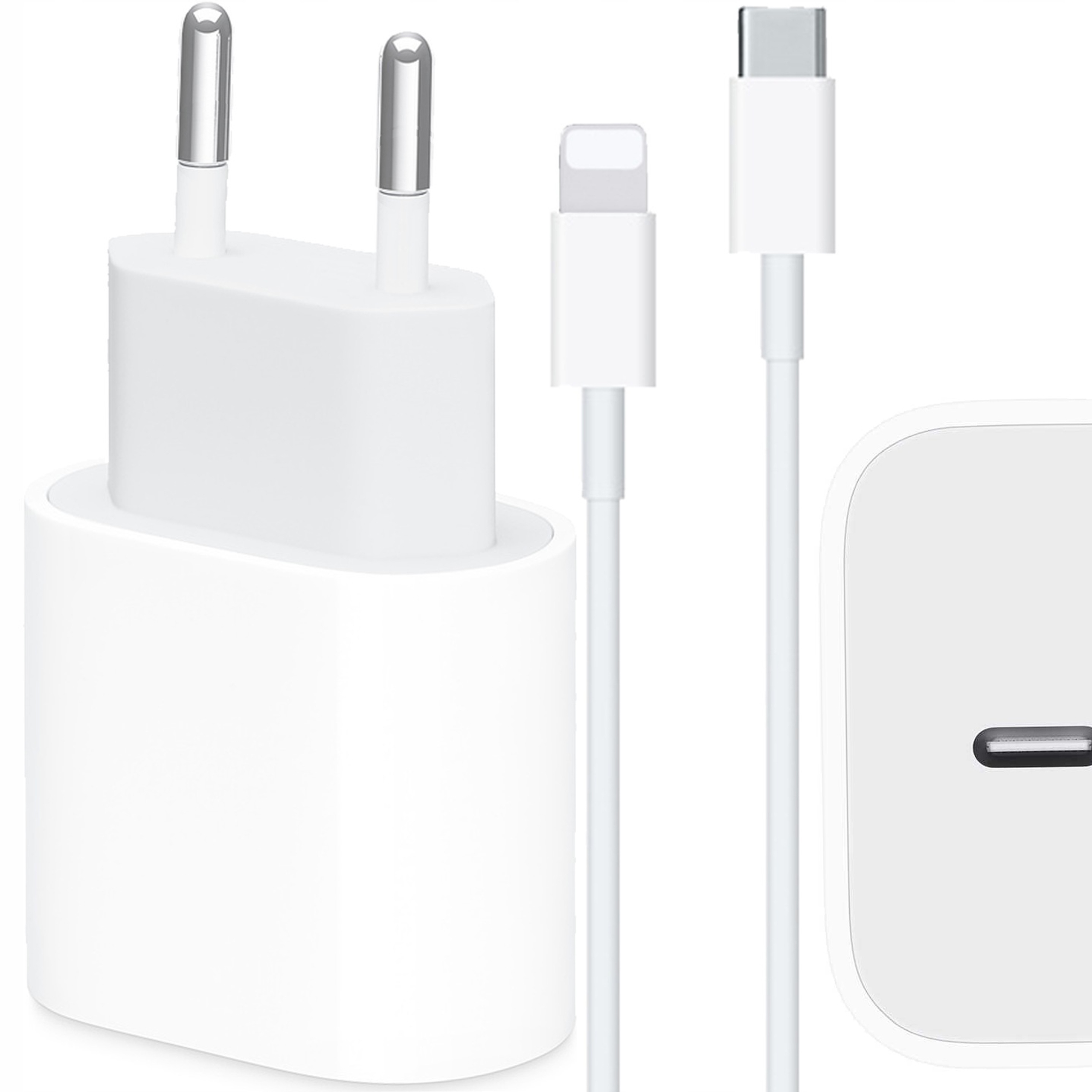 RÝCHLA NABÍJAČKA USB-C 20W KÁBEL 1M pre IPHONE X 11 12 13 14 Pro Max