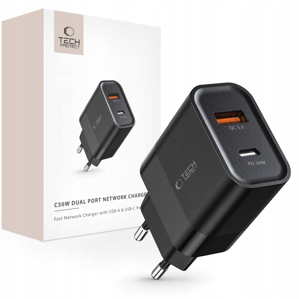 RÝCHLA SIEŤOVÁ NABÍJAČKA USB-C - GALAXY Z FLIP 3