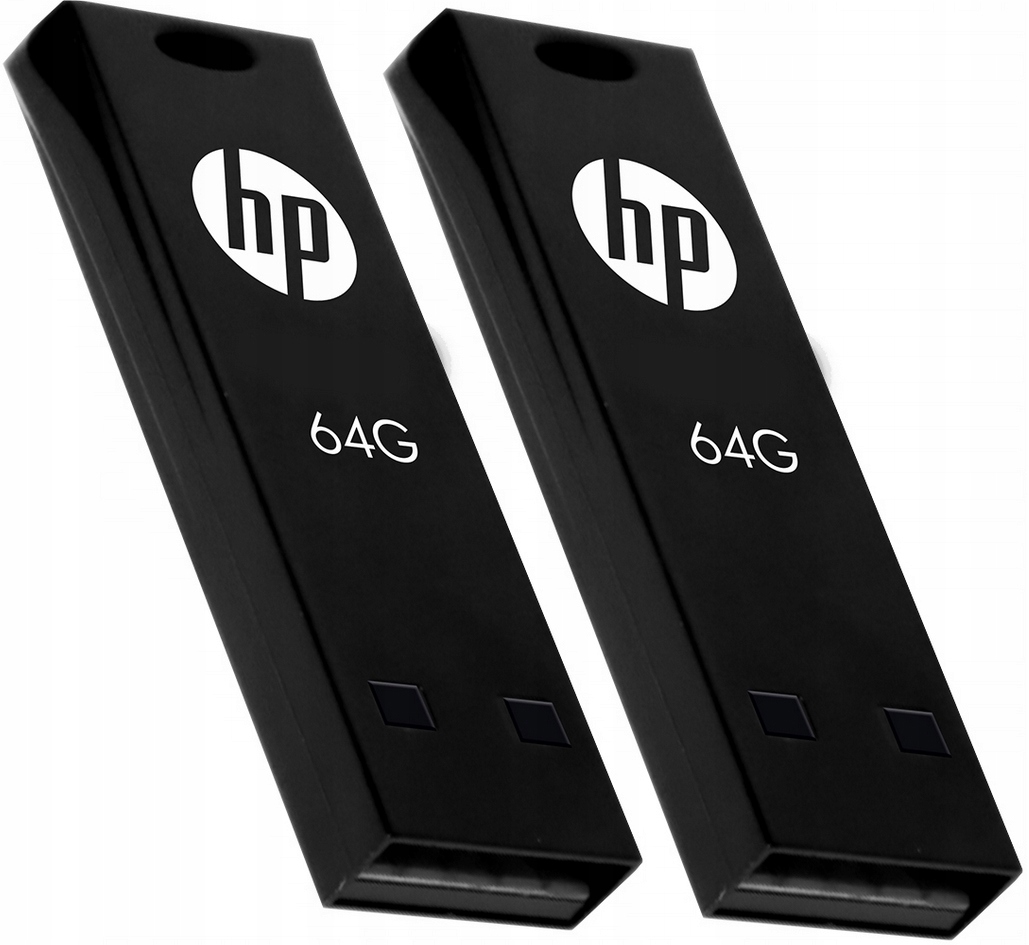 HP HPFD207W-64 flash disk 64 GB USB 2.0 čierny