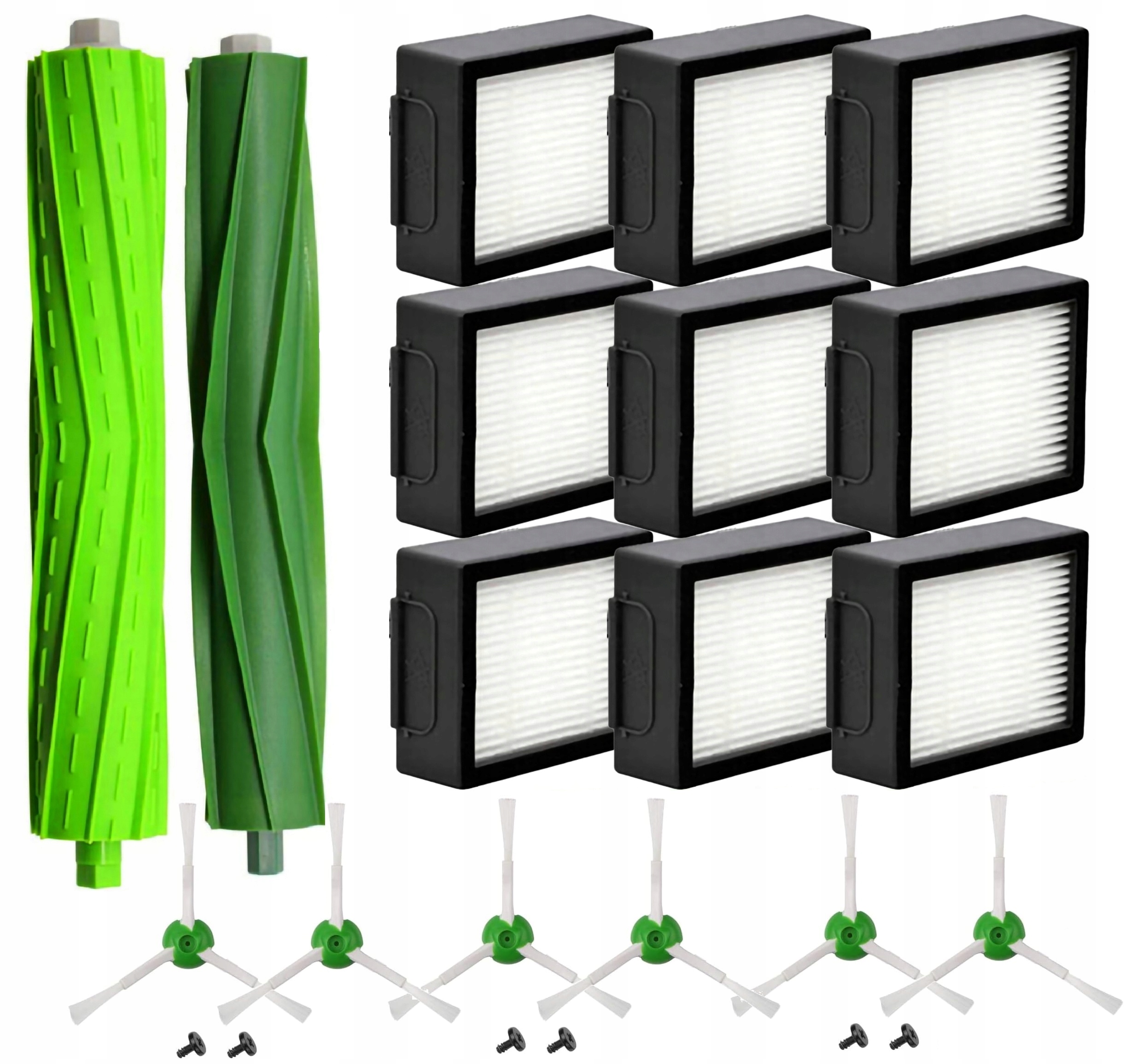 SADA PRÍSLUŠENSTVA KEFY FILTRE PRE IROBOT ROOMBA I3 I4 I5 I6 I7 J7 5 E6 E7