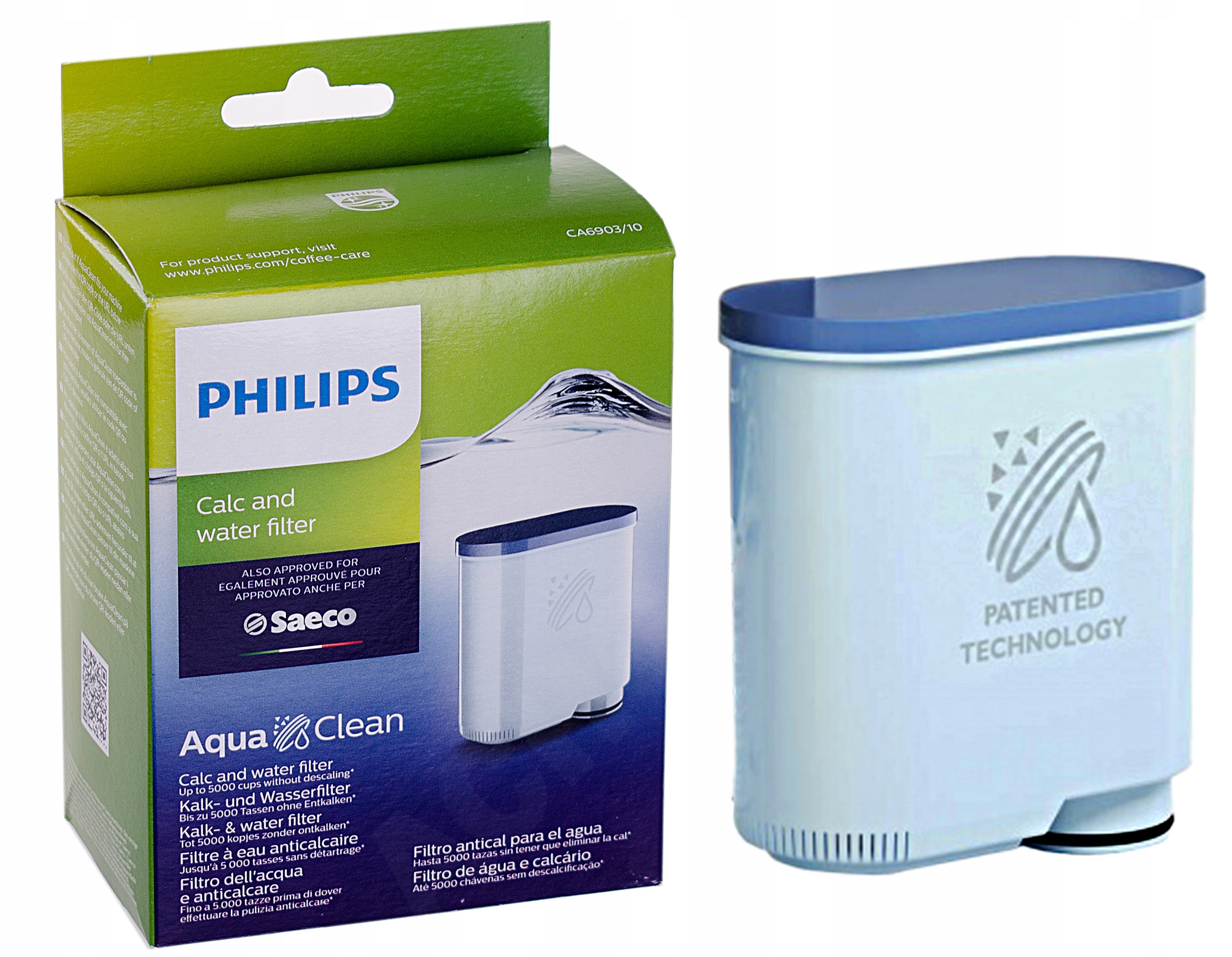 Philips vodný filter