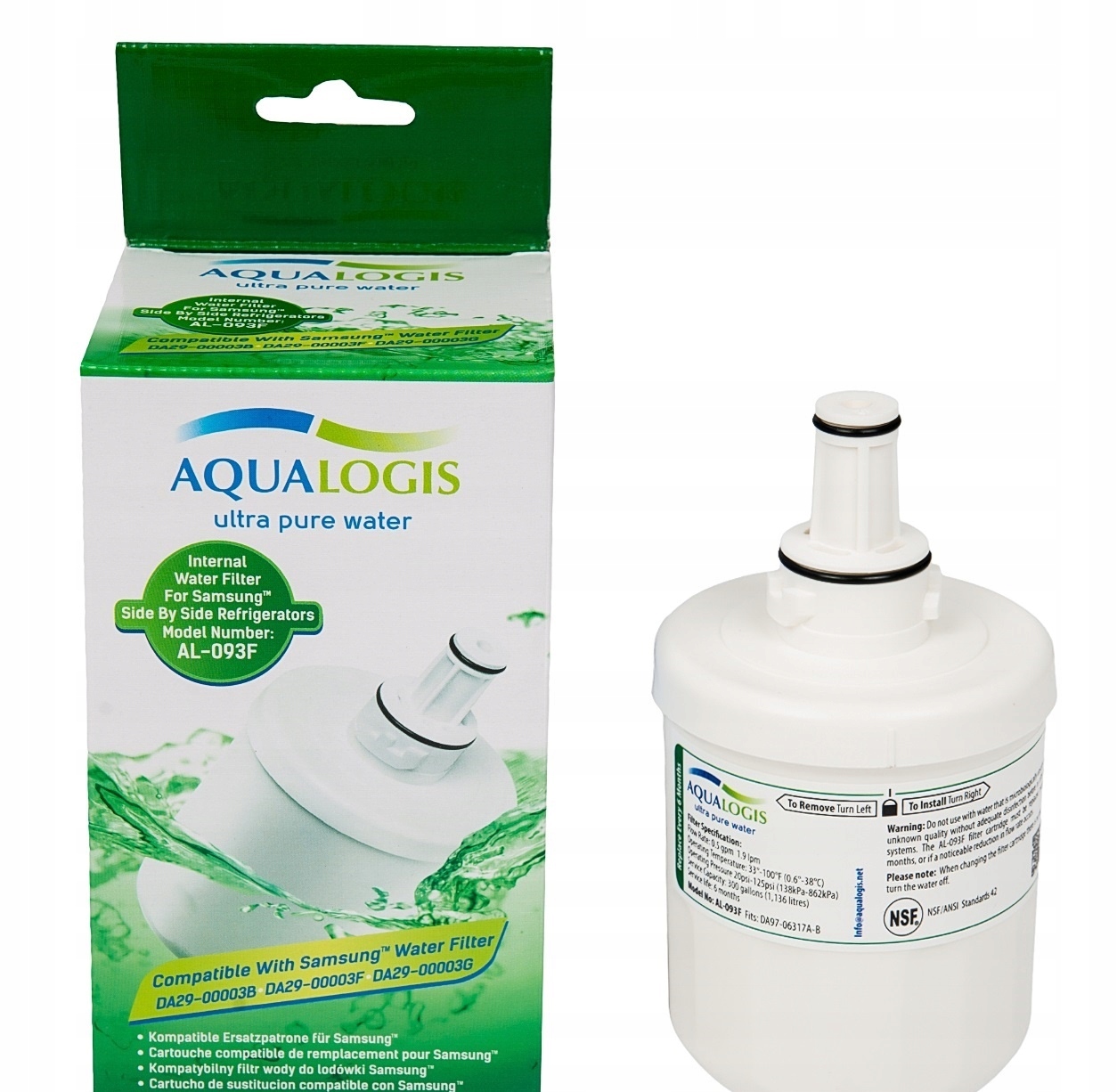 SAMSUNG DA29-00003F HAFIN1EXP AQUA PURE AL-093F