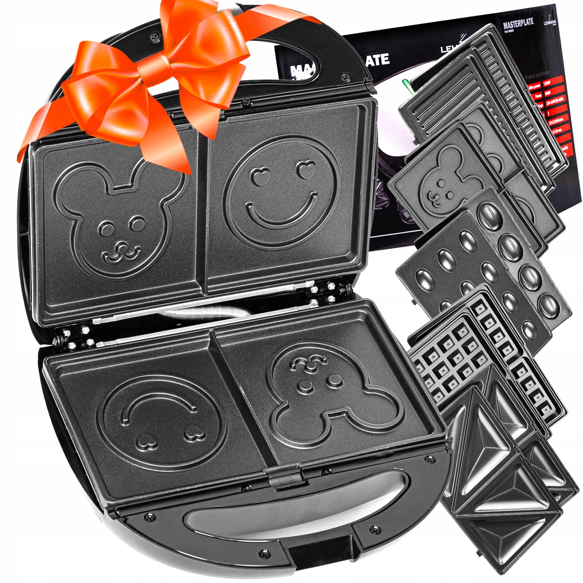 Hriankovač Lehmann Masterplate strieborný/sivý 1200 W