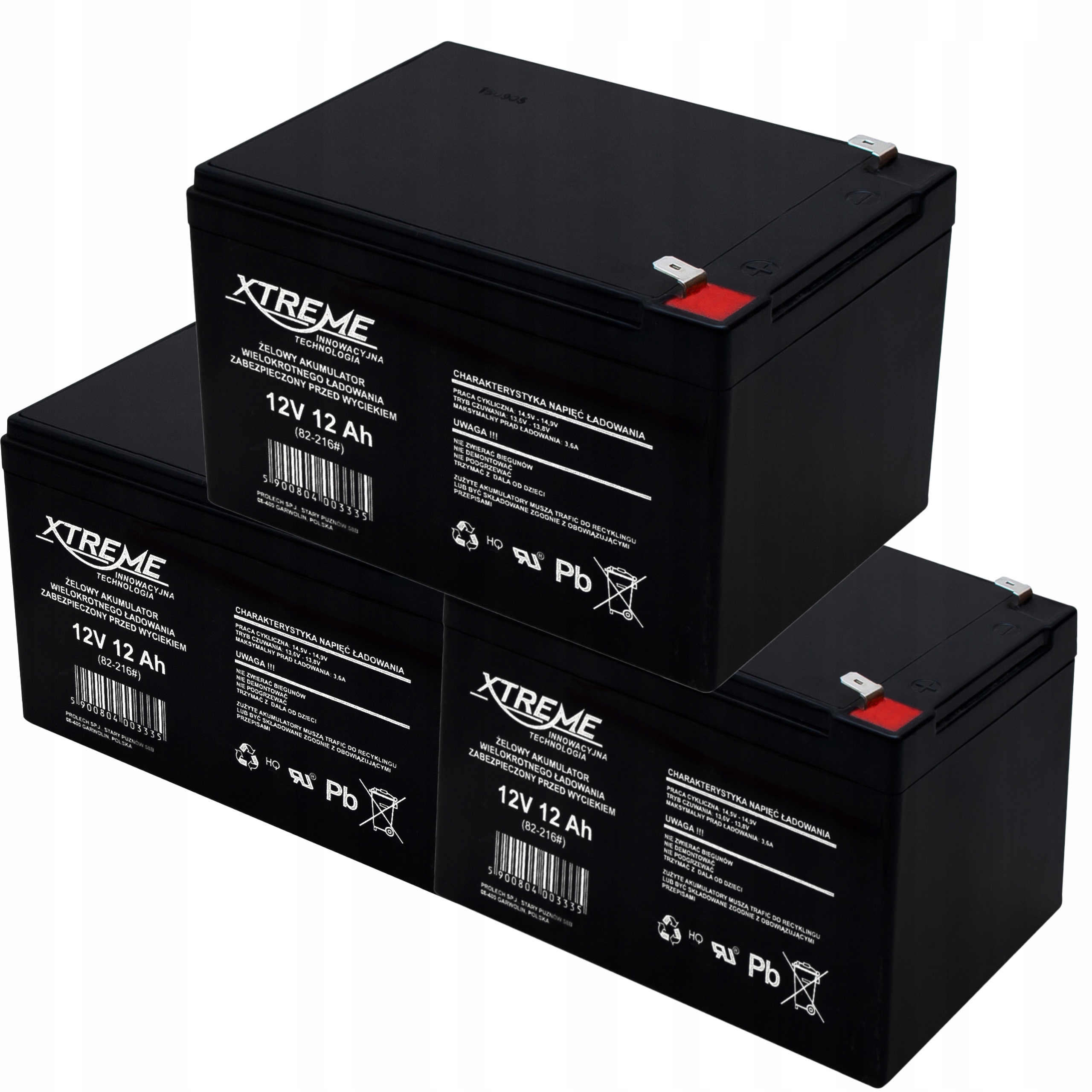 Akumulátor Xtreme 12 V 12 Ah