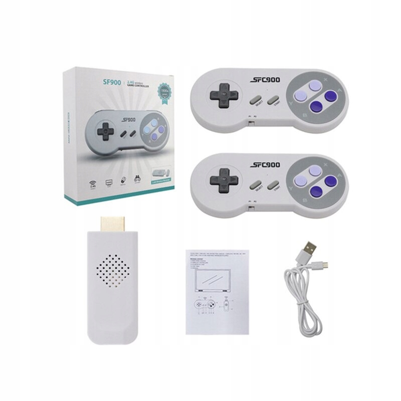 SF900 Retro Game Console HD Video Game Stick with