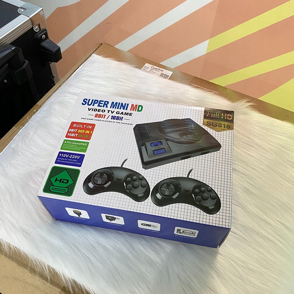 SG816 HDMI Retro herný box s dvojitou handle Game