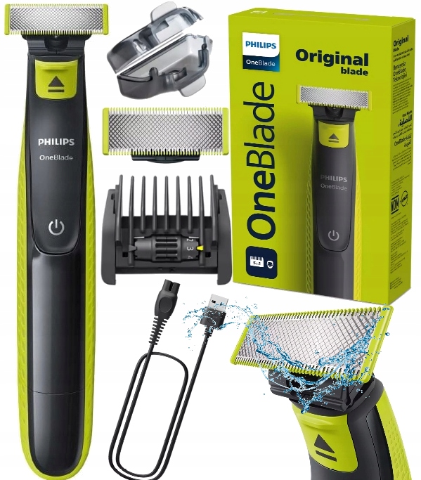 Zastrihávač vlasov Philips ONE BLADE NASTAVITEĽNÝ NÁSTAVEC ČEPEĽ 5 V 1