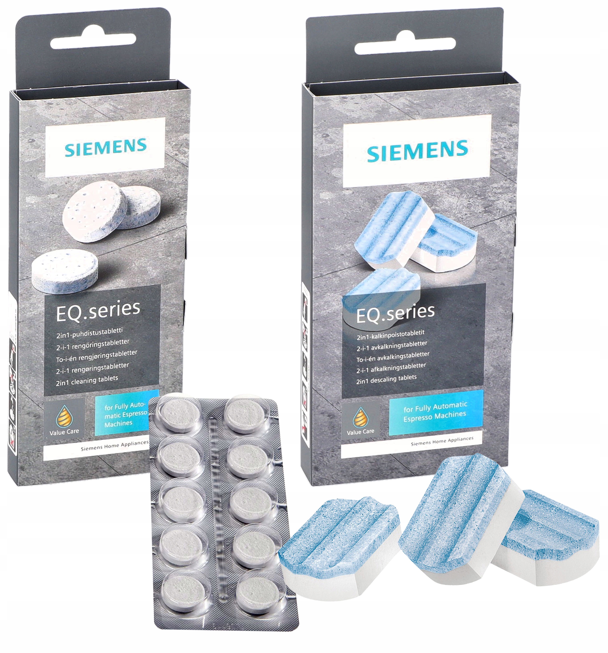 Čistiace tablety pre Siemens TZ80001A 10 ks.
