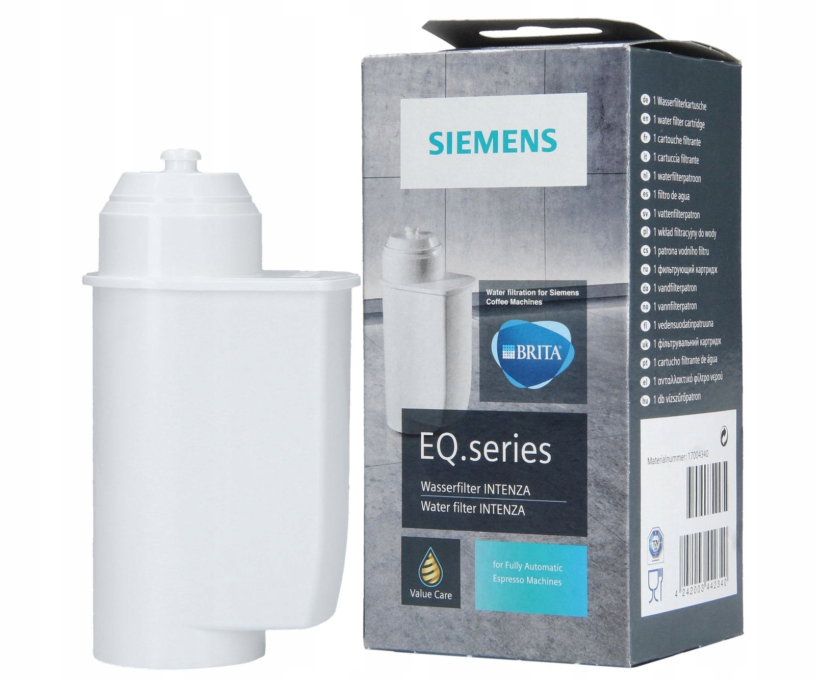 Siemens TZ70003 Vodný filter pre stroj Espresso Brita