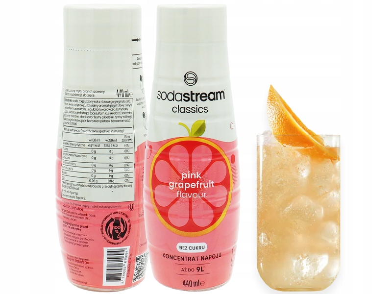 Syrop SodaStream 440 ml Ružový grapefruit