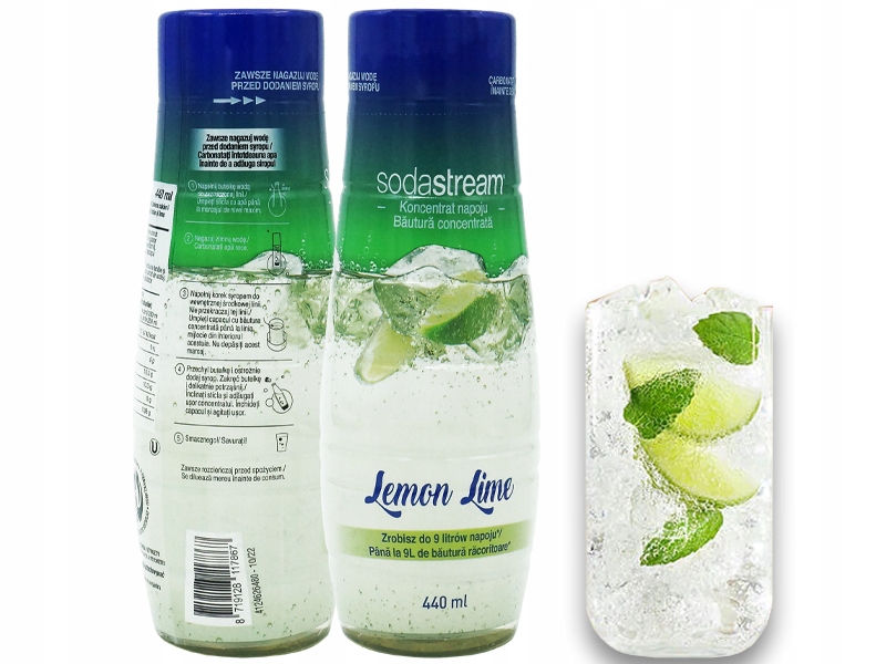 Koncentrat Soda Stream Lemon Lime 440 ml