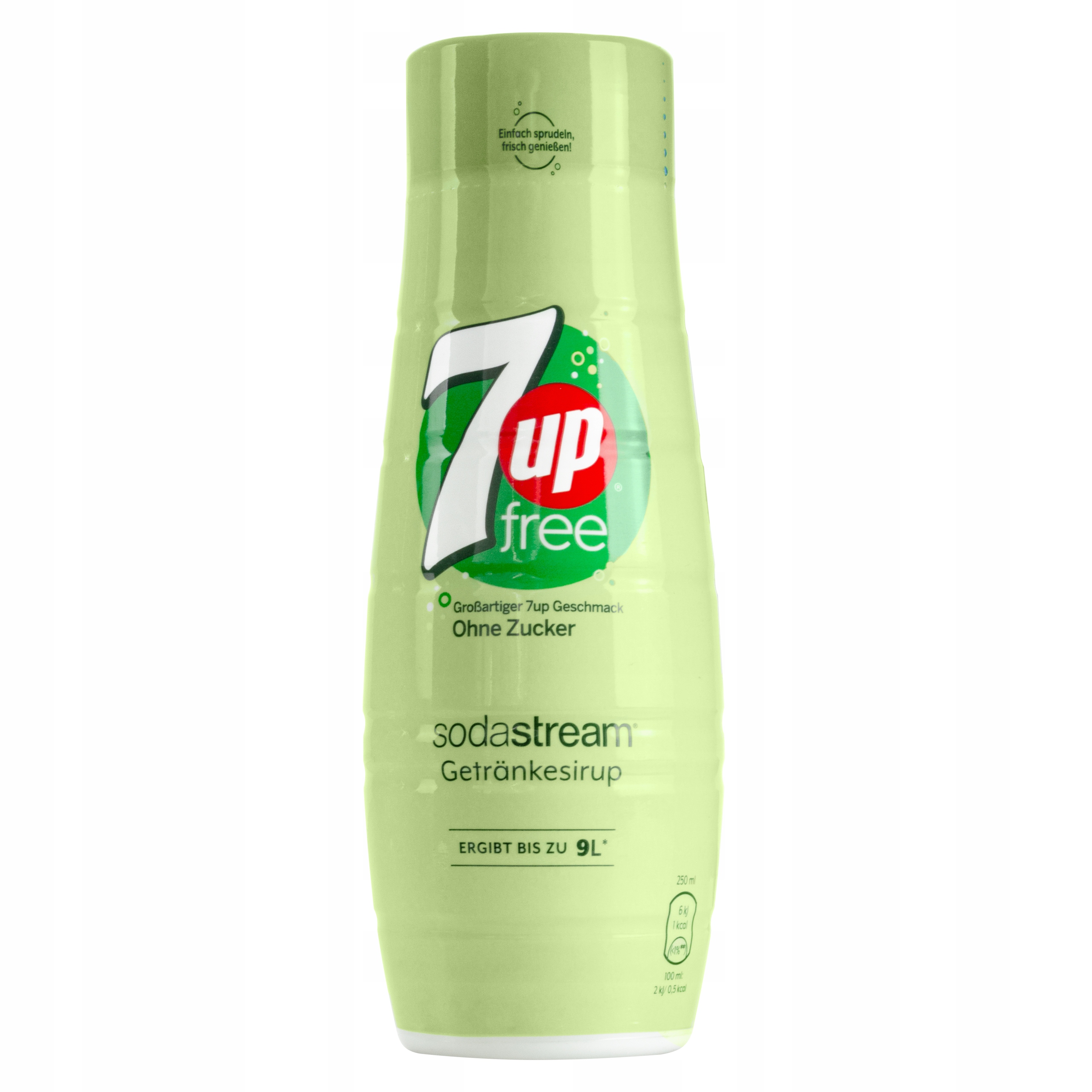 Sirup do SodaStream 7 Up Diet carbonator 201058 440 ml zelený