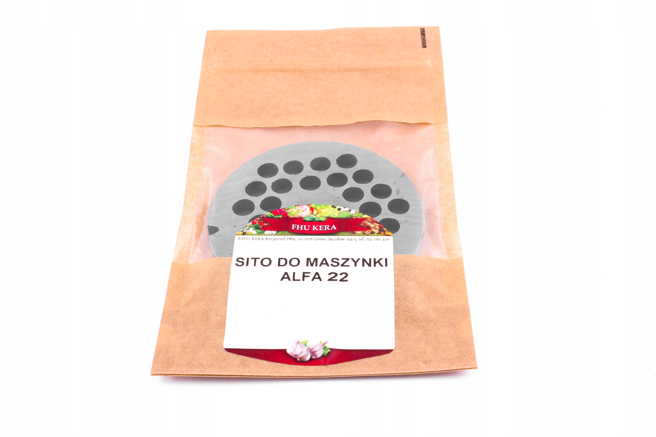 Sittel Sieve Stone 10 mm mäsový stroj Alpha 22 kera
