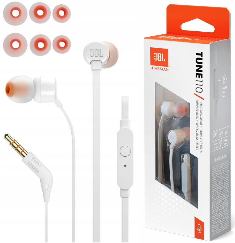 Slúchadlá do uší JBL T110