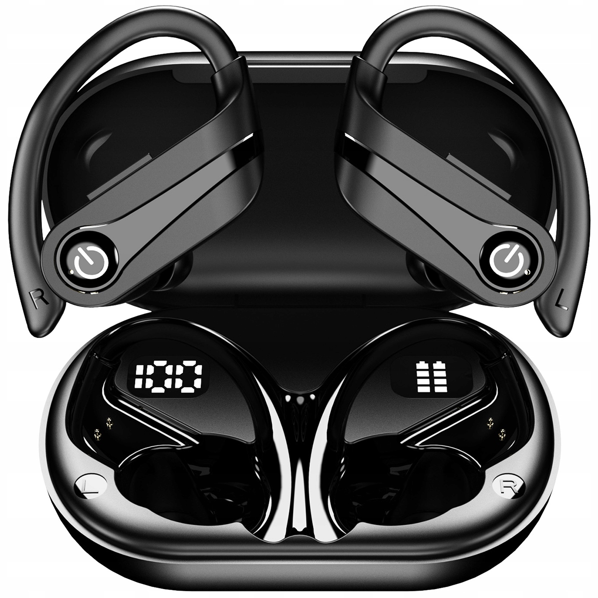 Bezdrôtové slúchadlá do uší NejtStyle Q63 + nabíjací kábel USB-C SP Connect