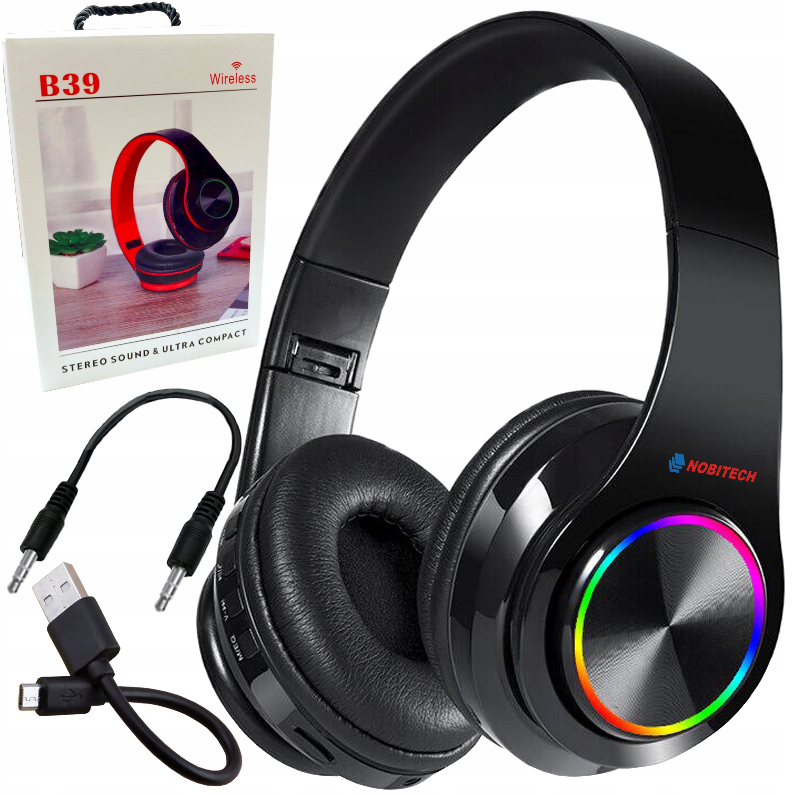 Bezdrôtové slúchadlá do uší Nobitech HS01-B39