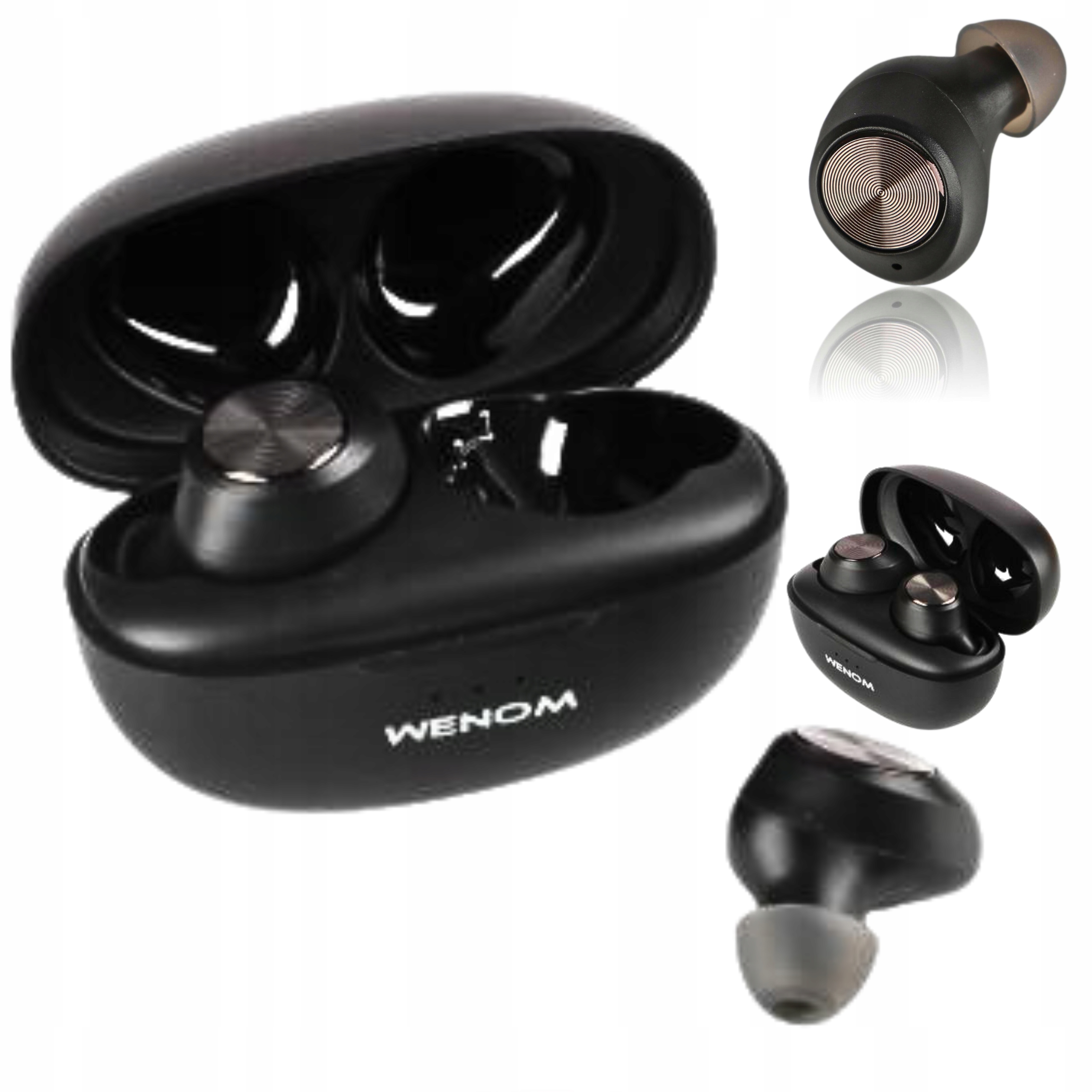 Bezdrôtové slúchadlá do uší Wenom SPE-13 + 2 ďalšie produkty