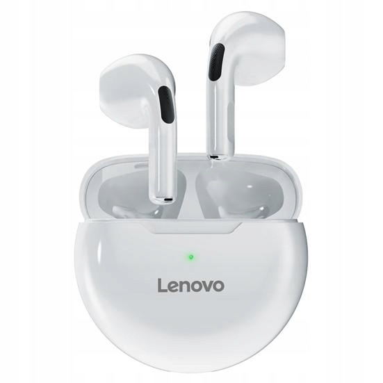 Bezdrôtové slúchadlá do uší Lenovo HT38 White