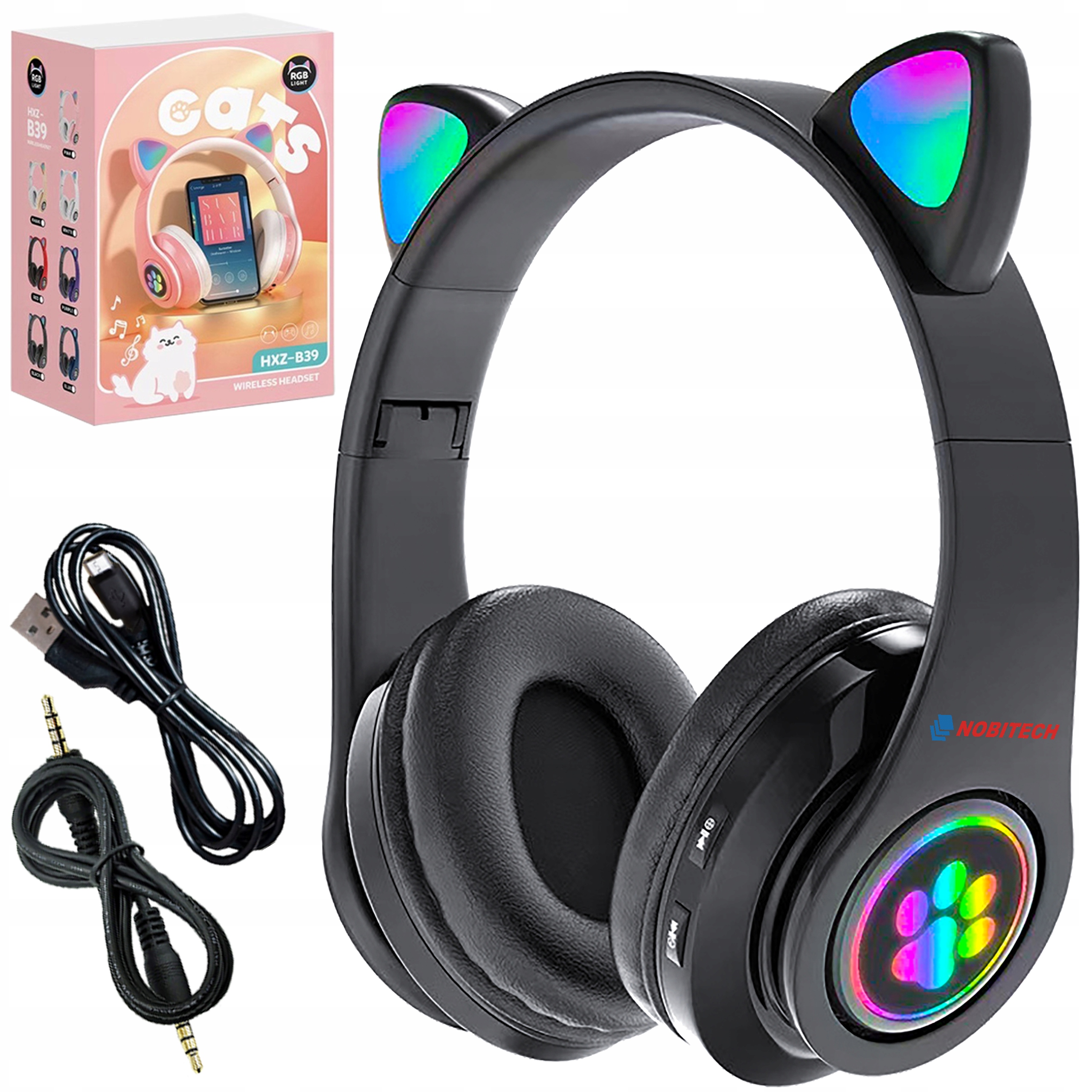 Bezdrôtové slúchadlá do uší Nobitech HS01-B39C