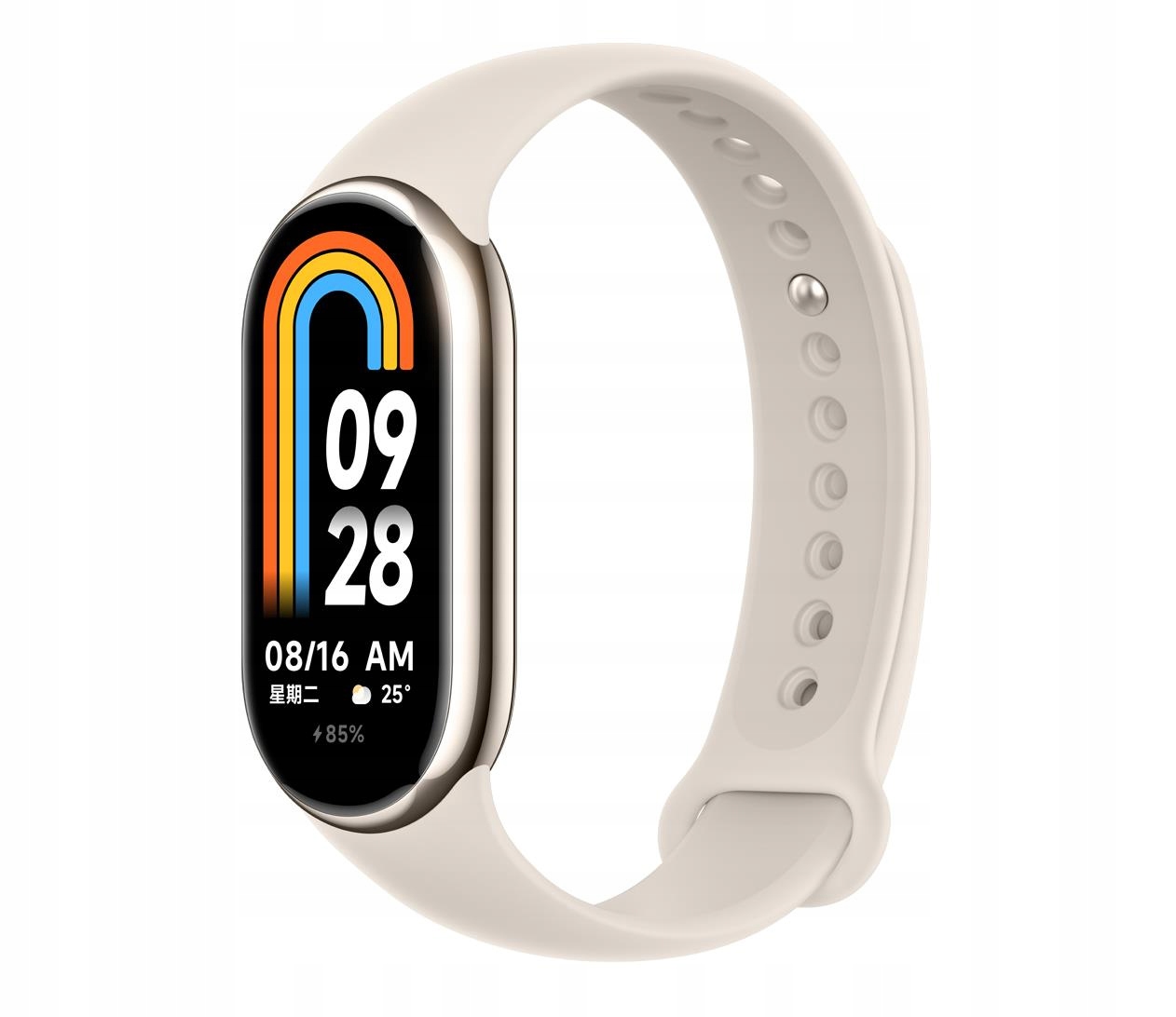 Béžový inteligentný náramok Xiaomi Mi Band 8