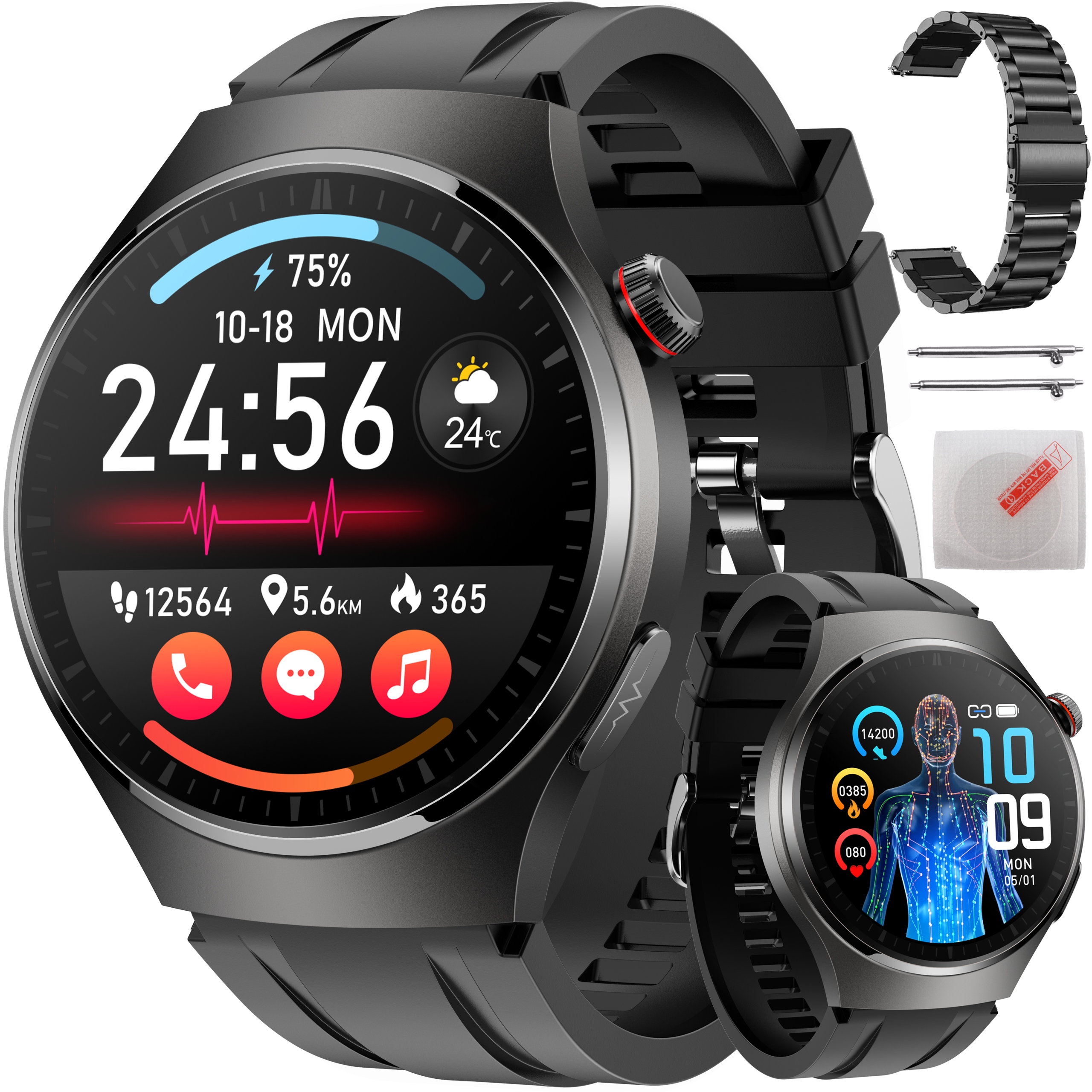 Smartwatch Bartomtime SmartWatch Kardiowatch MTech2 AMOLED multicolor + 4 ďalšie produkty