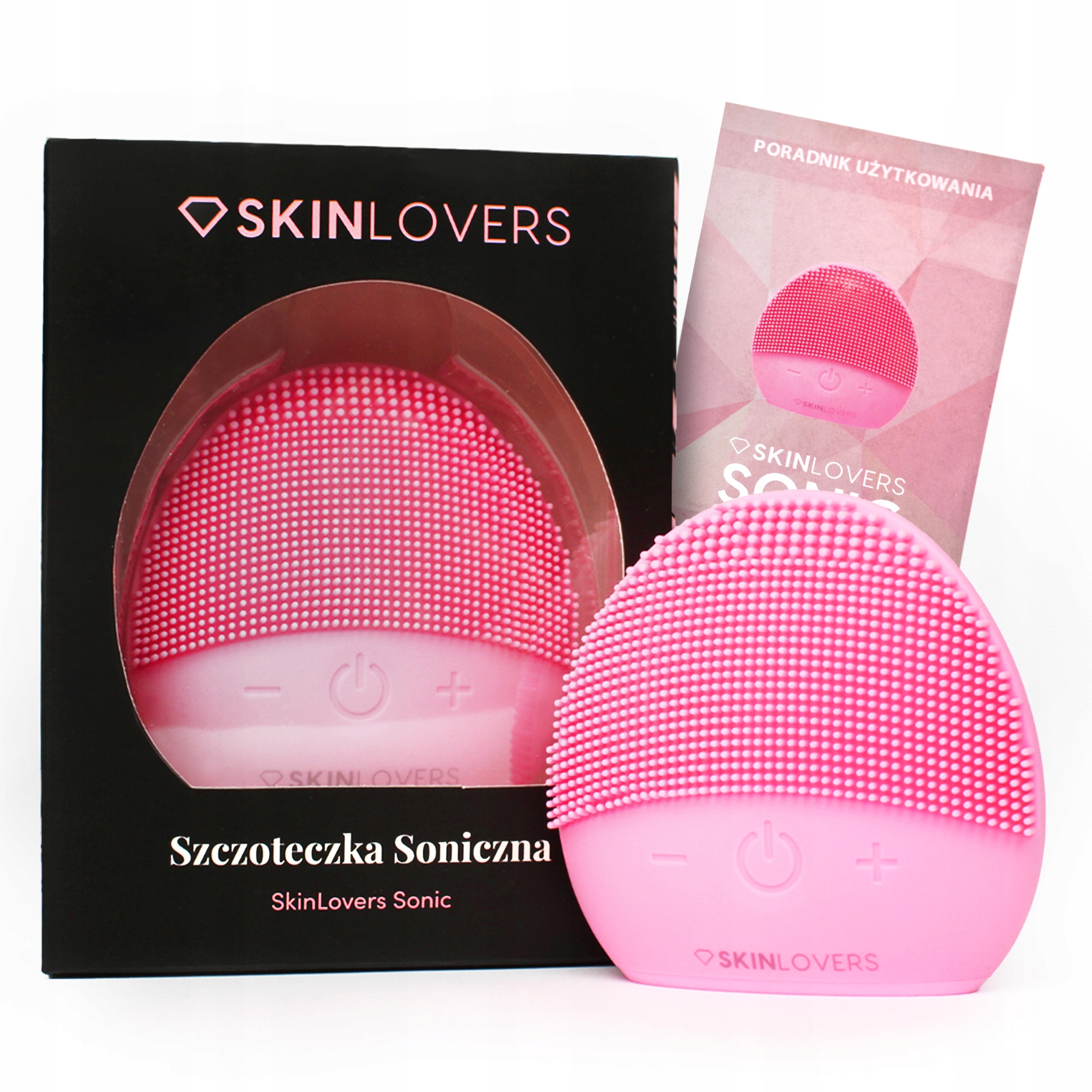 Sonická kefka na tvár Skinlovers, ružová