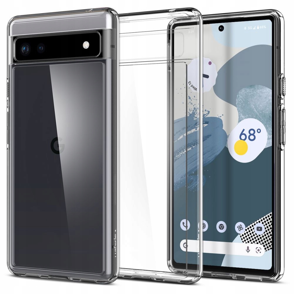 Spigén späť na pixel 6a ultra hybridný bezfarebný