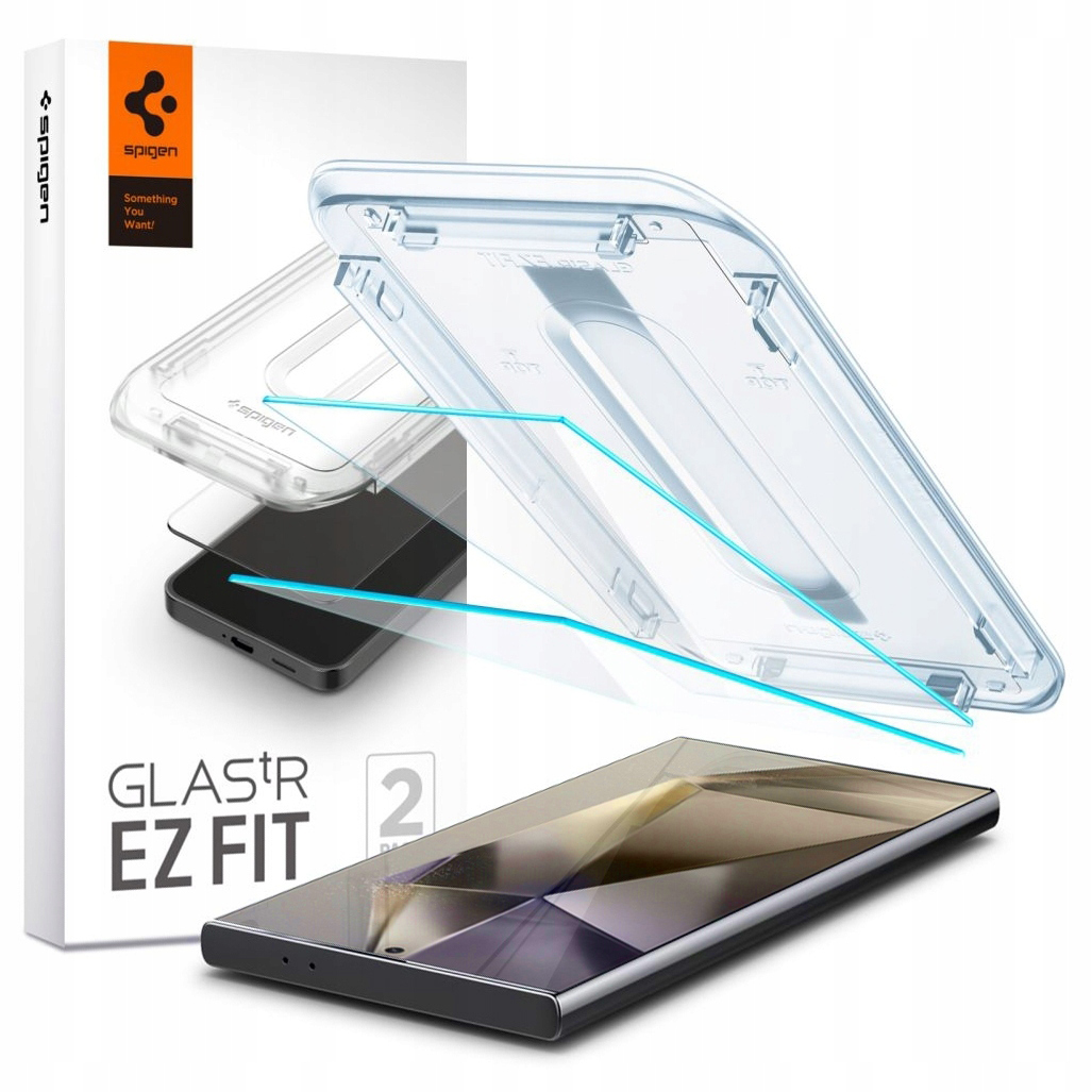 Tvrdené sklo Spigen pre Samsung Galaxy S24 Ultra 2 ks.