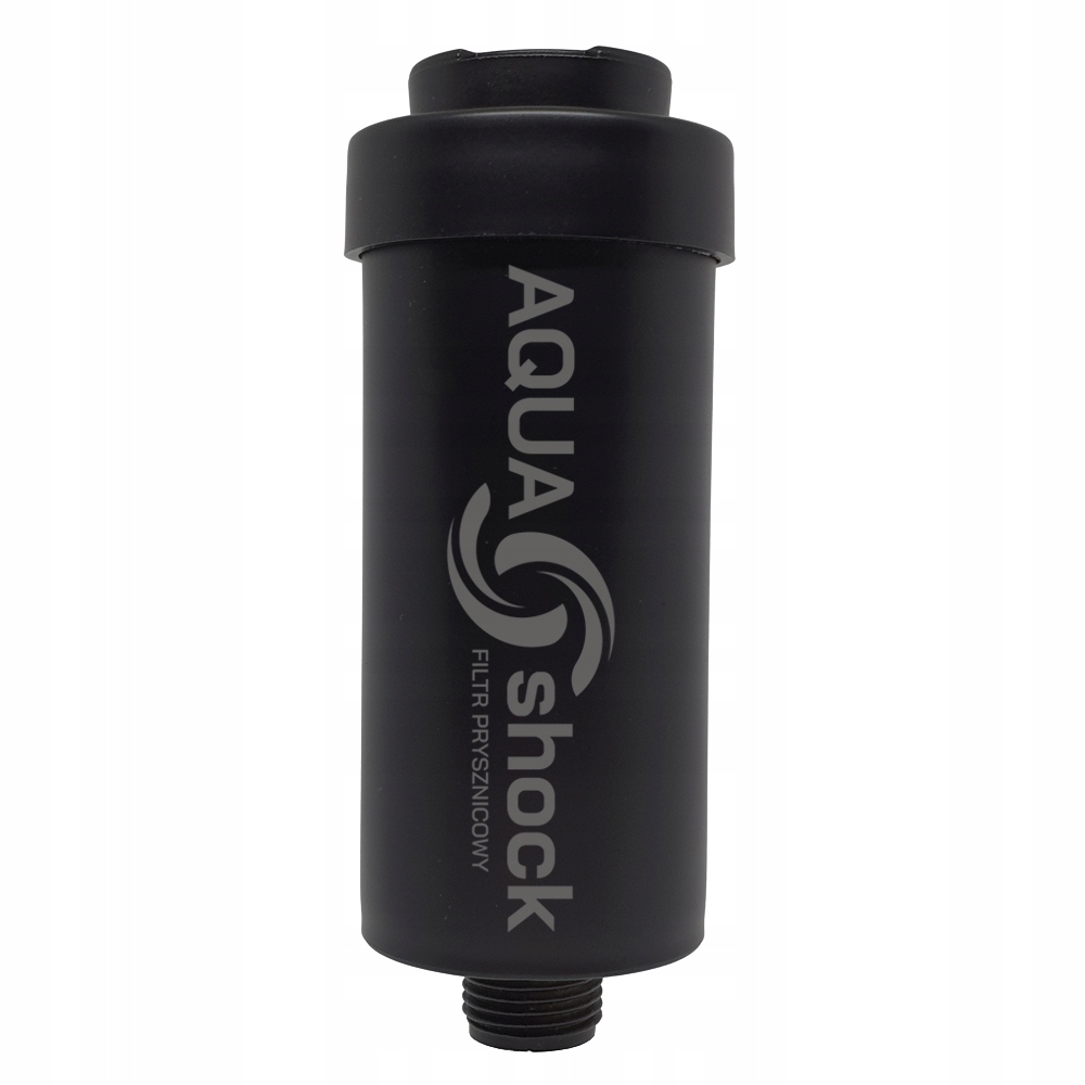 AQUA Šokový filter kohútik KDF Šokový sprchový filter AQUA Čierny