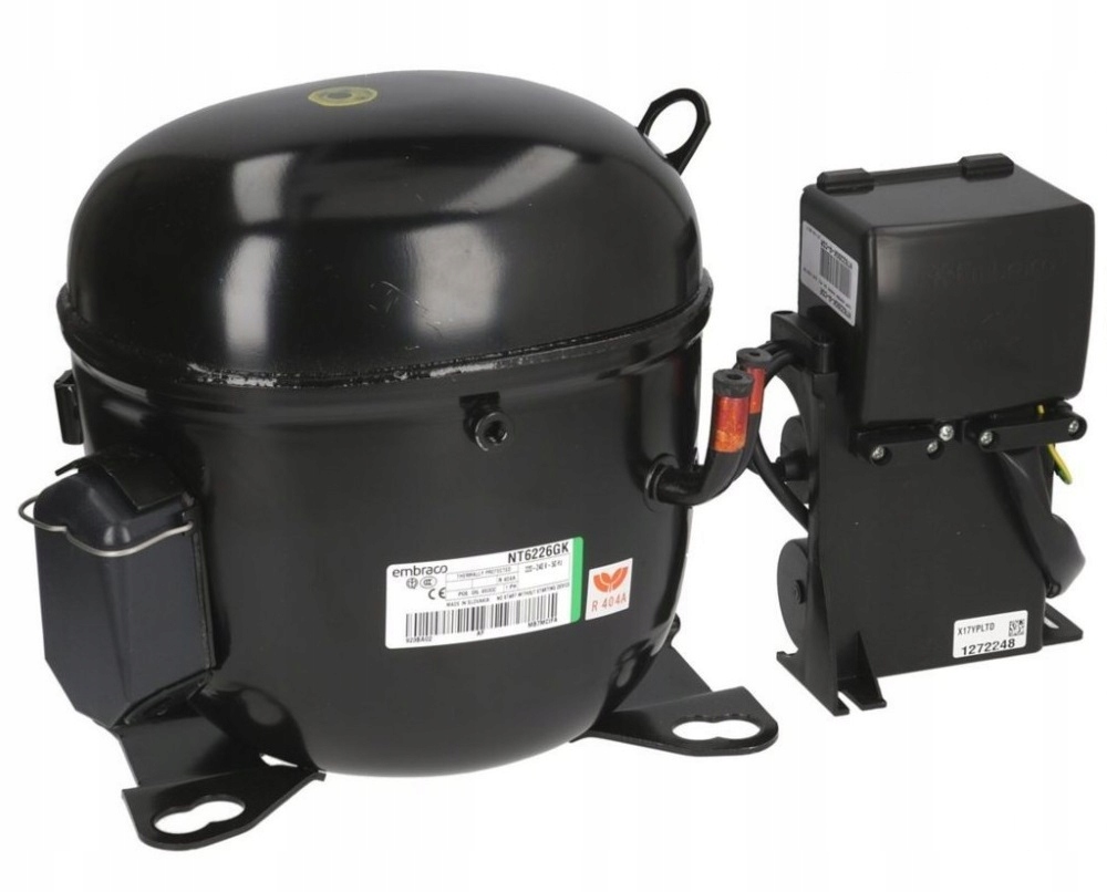 Embraco ASPERA NT6226GK R404A R449A kompresor New