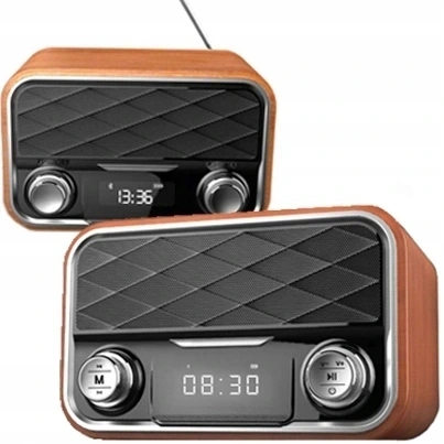 Radio siete a baterské rádio FM DEXXER Radio FM USB SD karta