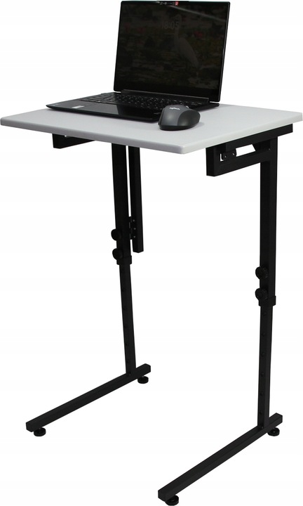519 skladací stolík na notebook, sivý