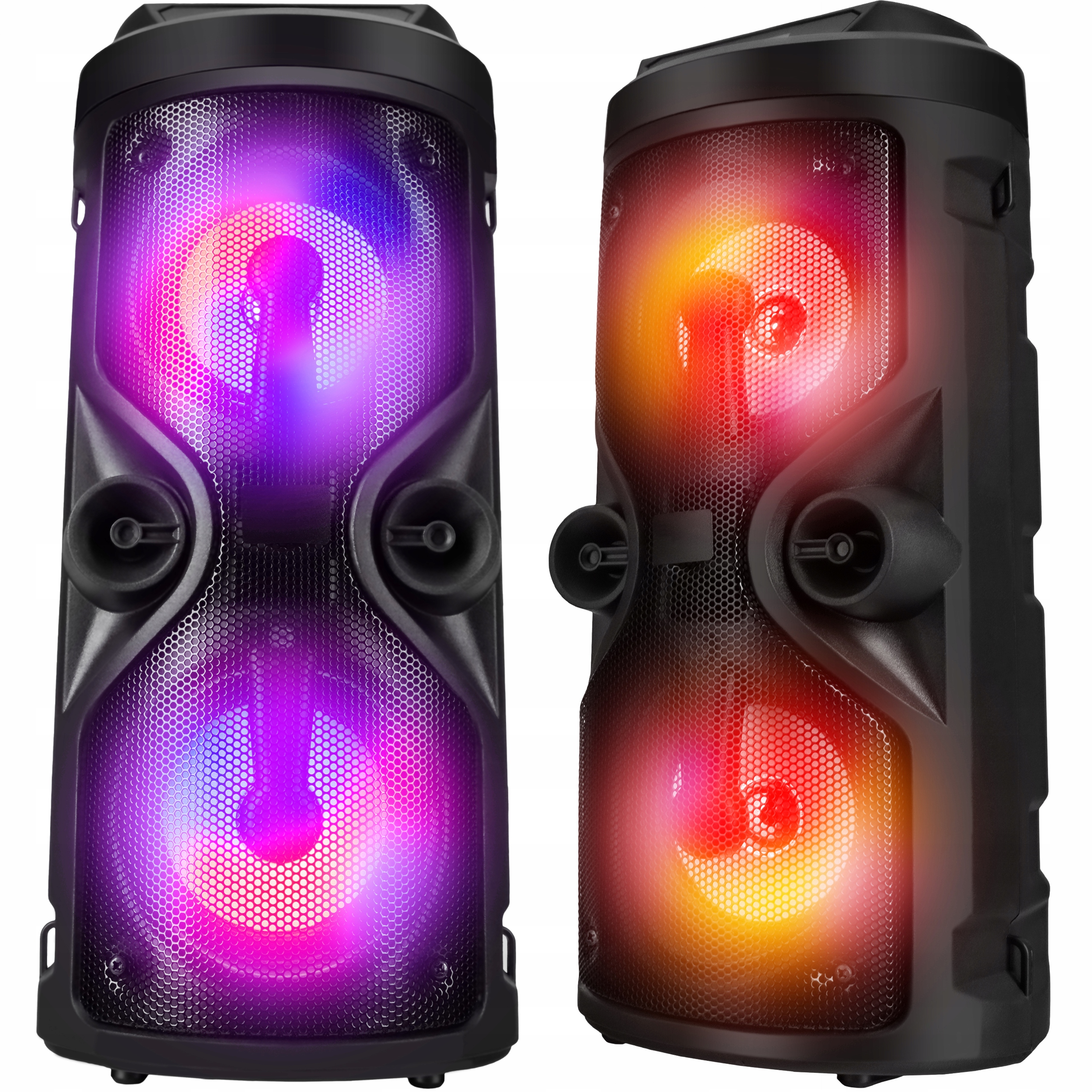 Prenosná reproduktorová trubica Reproduktor Rádio prehrávač Kuchyňa Tourist BT Bluetooth Vodotesná veža čierna 1000 W