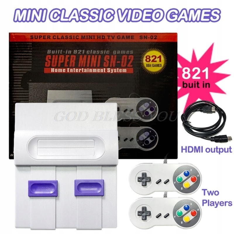 Super Mini Snes Nes Retro Classic Video Game