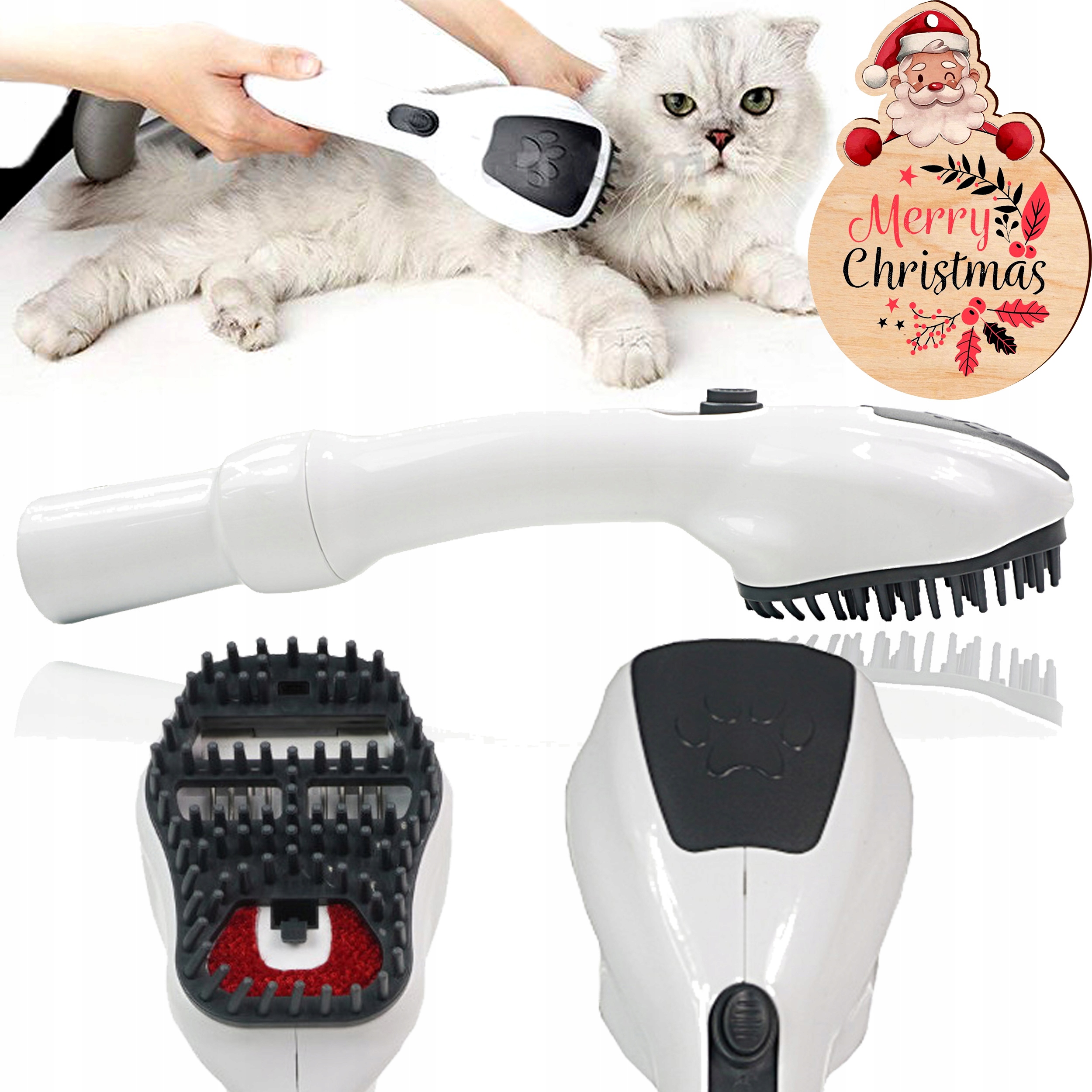 Universal Brush for Animal Hair Clinus BCD-08-35 Biela