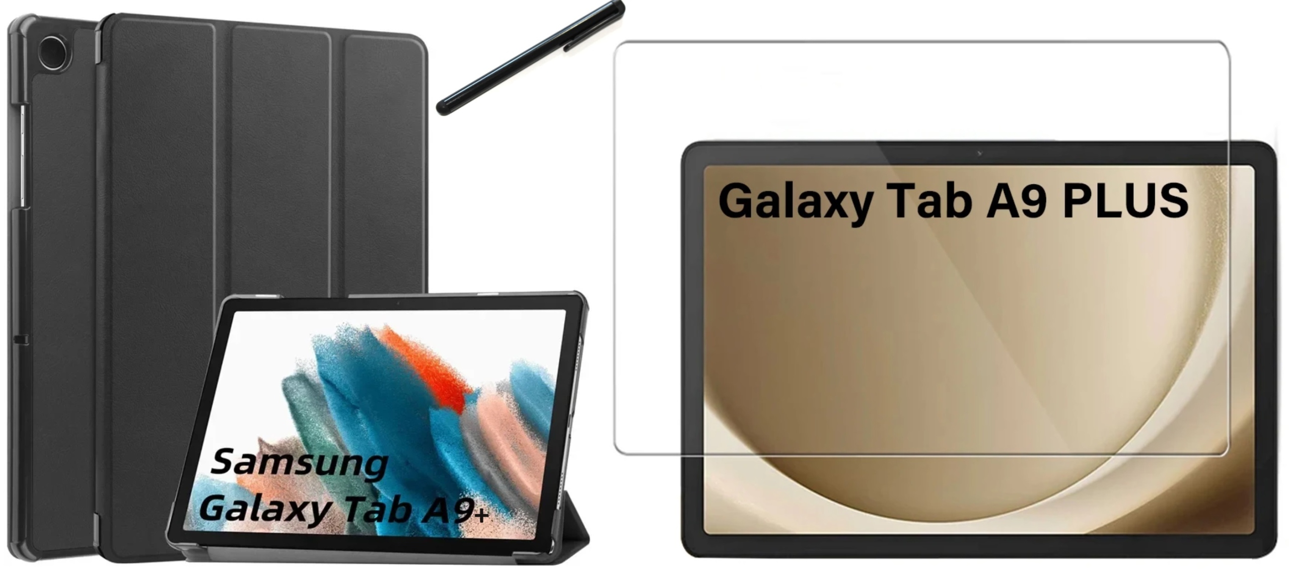 ETUI do SAMSUNG GALAXY TAB A9+ PLUS 11 2023 X210 / X215 / X216 + 2 inne produkty