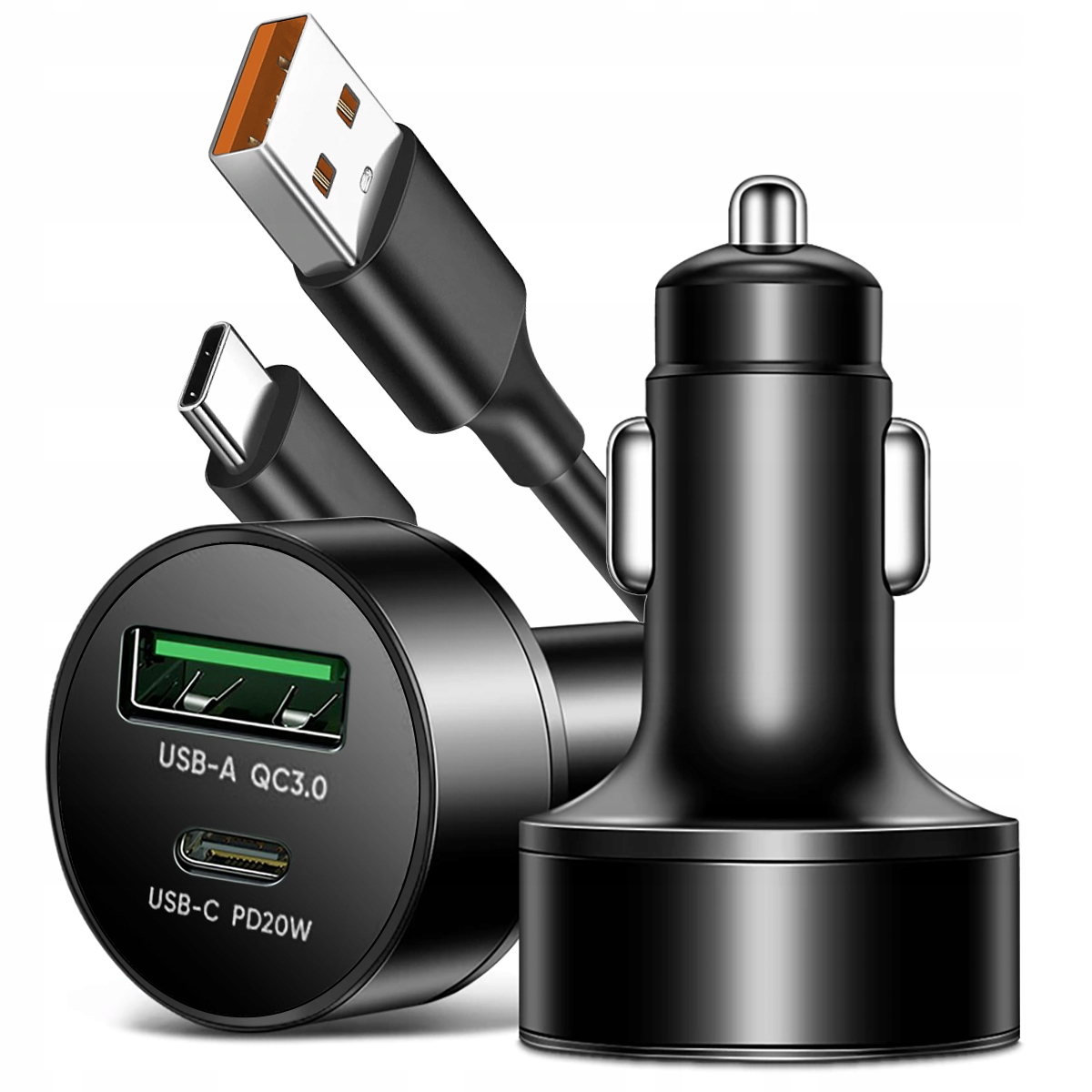 Nabíjačka automobilu, USB 3.1 Typ C Vidvie 3000 Ma