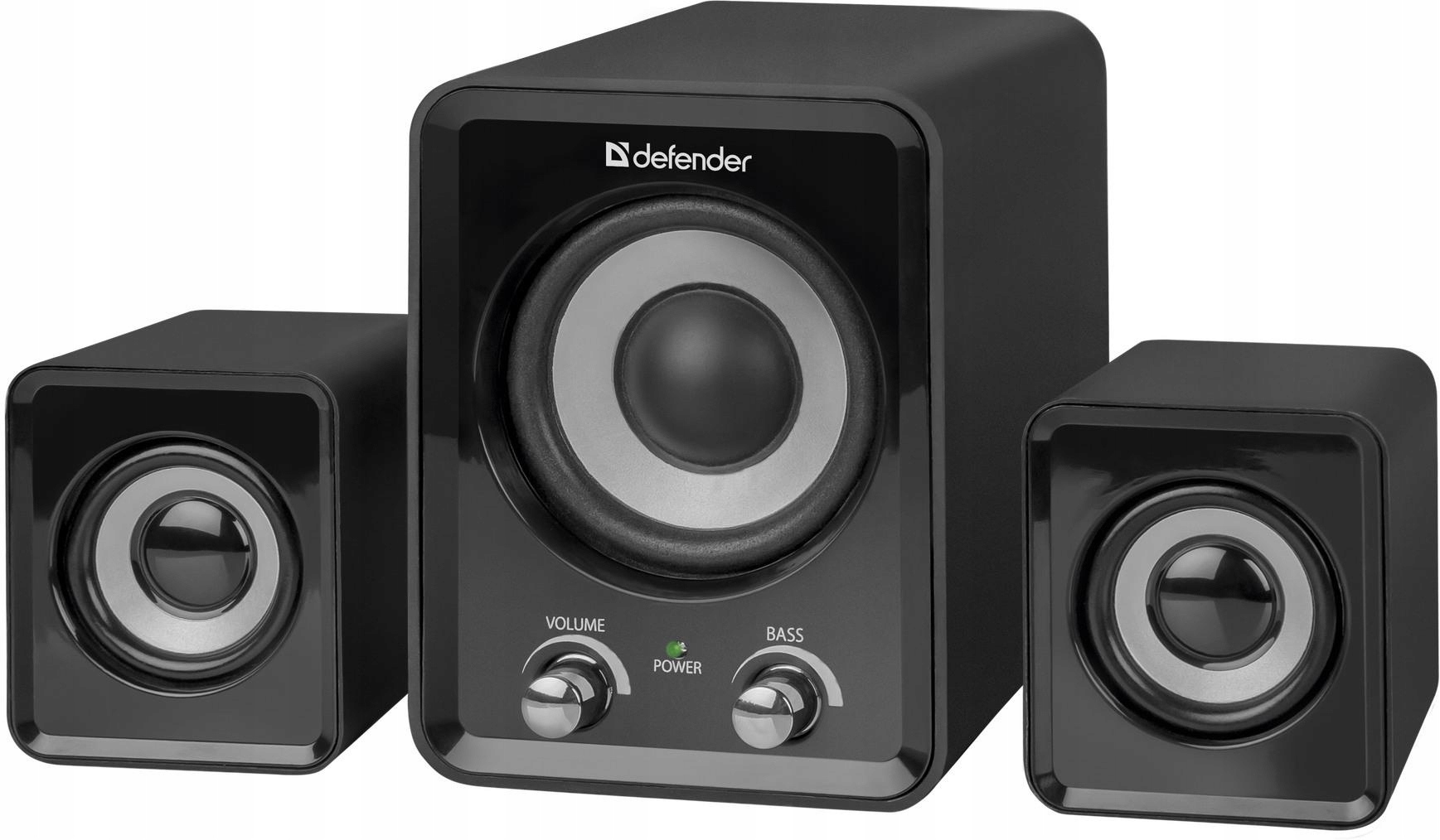 Reproduktorová sada Defender Z4 11W 2.1, čierna