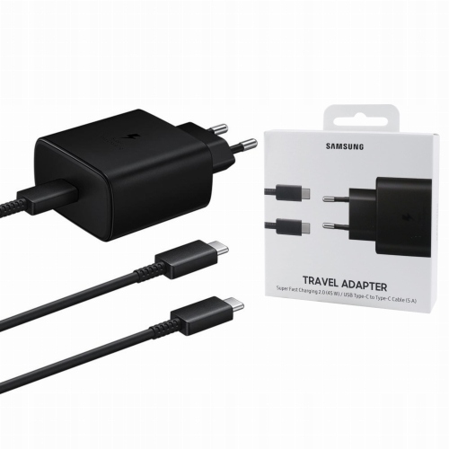 Smart-Tel.pl USB typ C sieťová nabíjačka pre Samsung 3000 mA 5 V ŁAD-IP-45W čierna